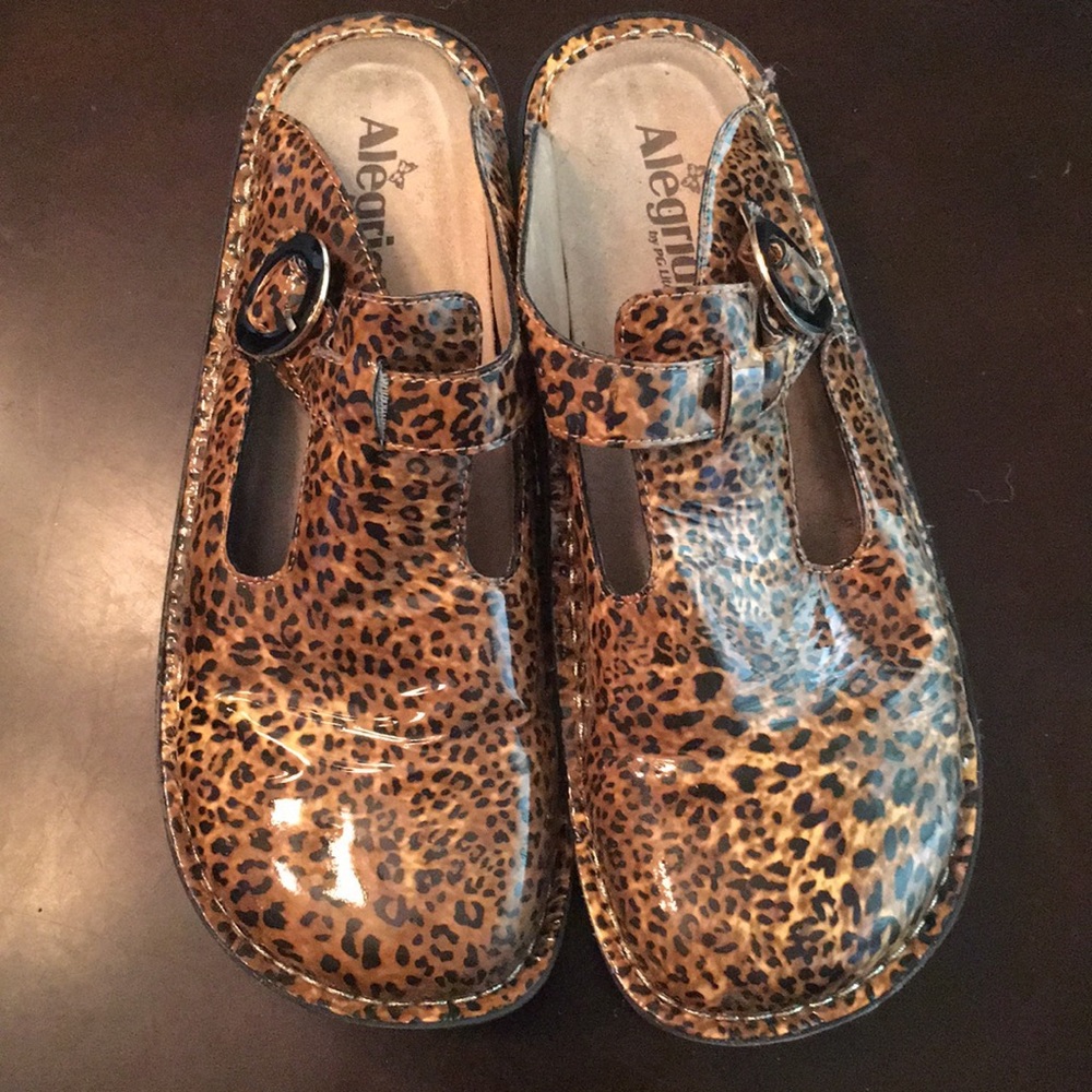 Algeria animal print clogs size 42